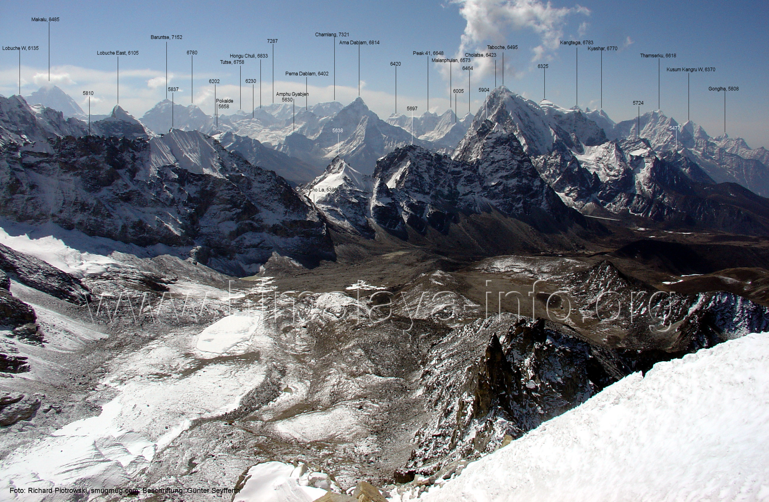 KhumbuRegion mittlerer Teil